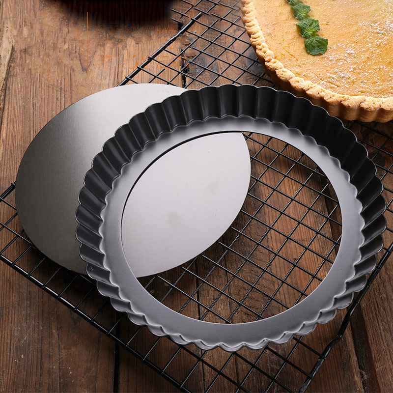 Tart Pan Loose - 9 inç yapışmaz Tart Kiş Flan