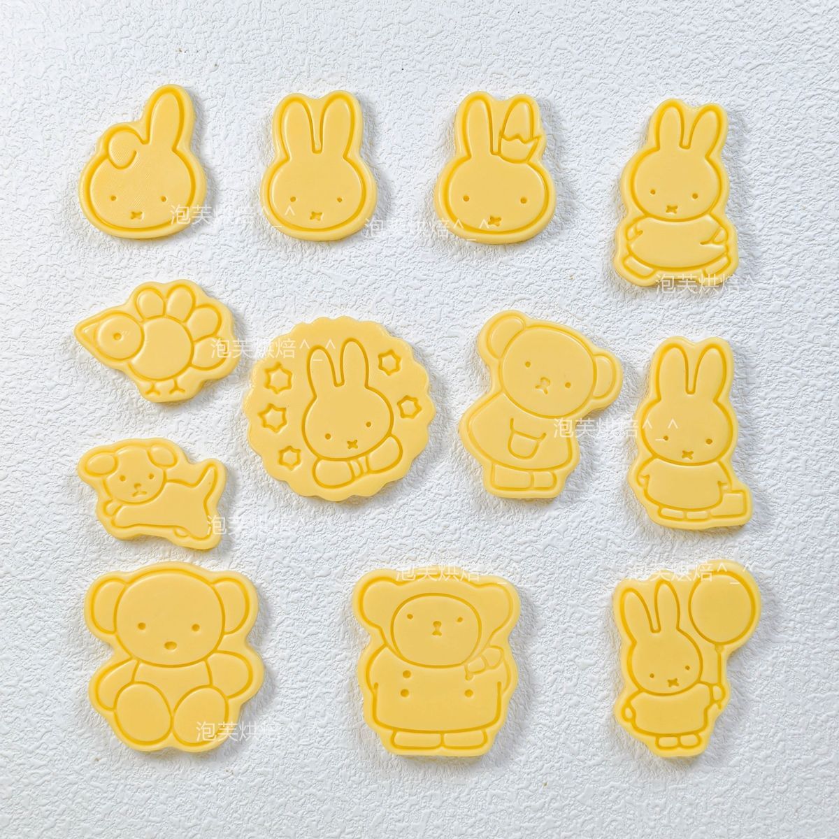 Kitchen Baking Utensil - Sevimli 3D Pres Kurabiye Kalıbı Miffy