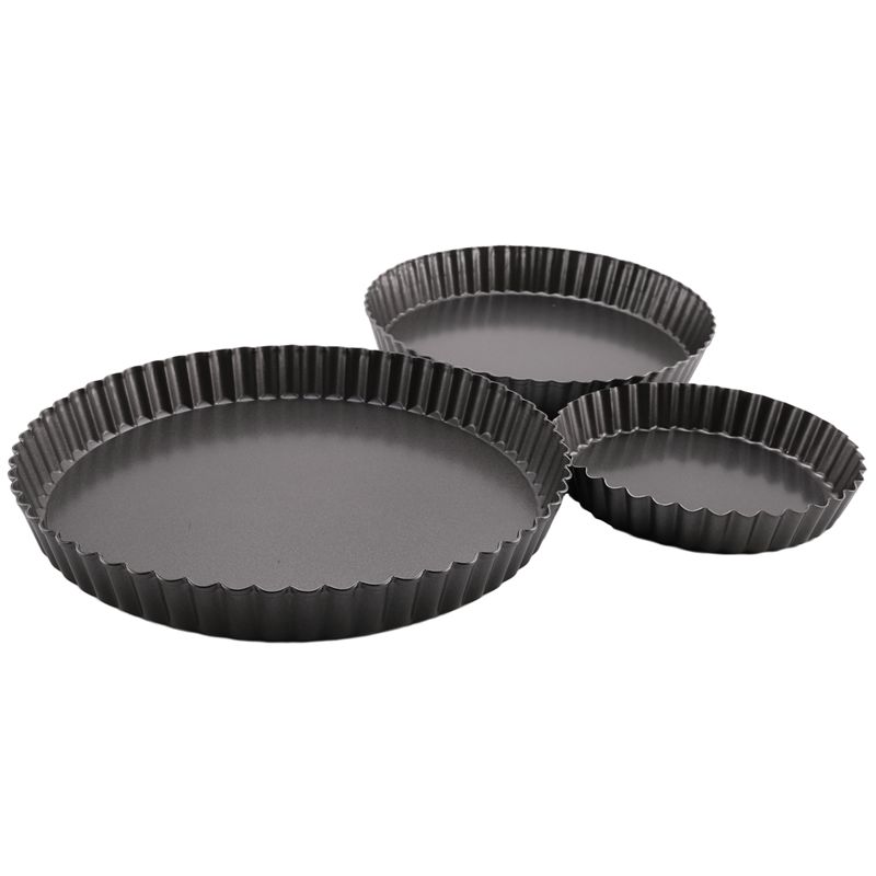 Tart Pan Loose - Y50A-Pie Tin,Yapışmaz Turta Tabağı,Yuvarlak Kiş Tart