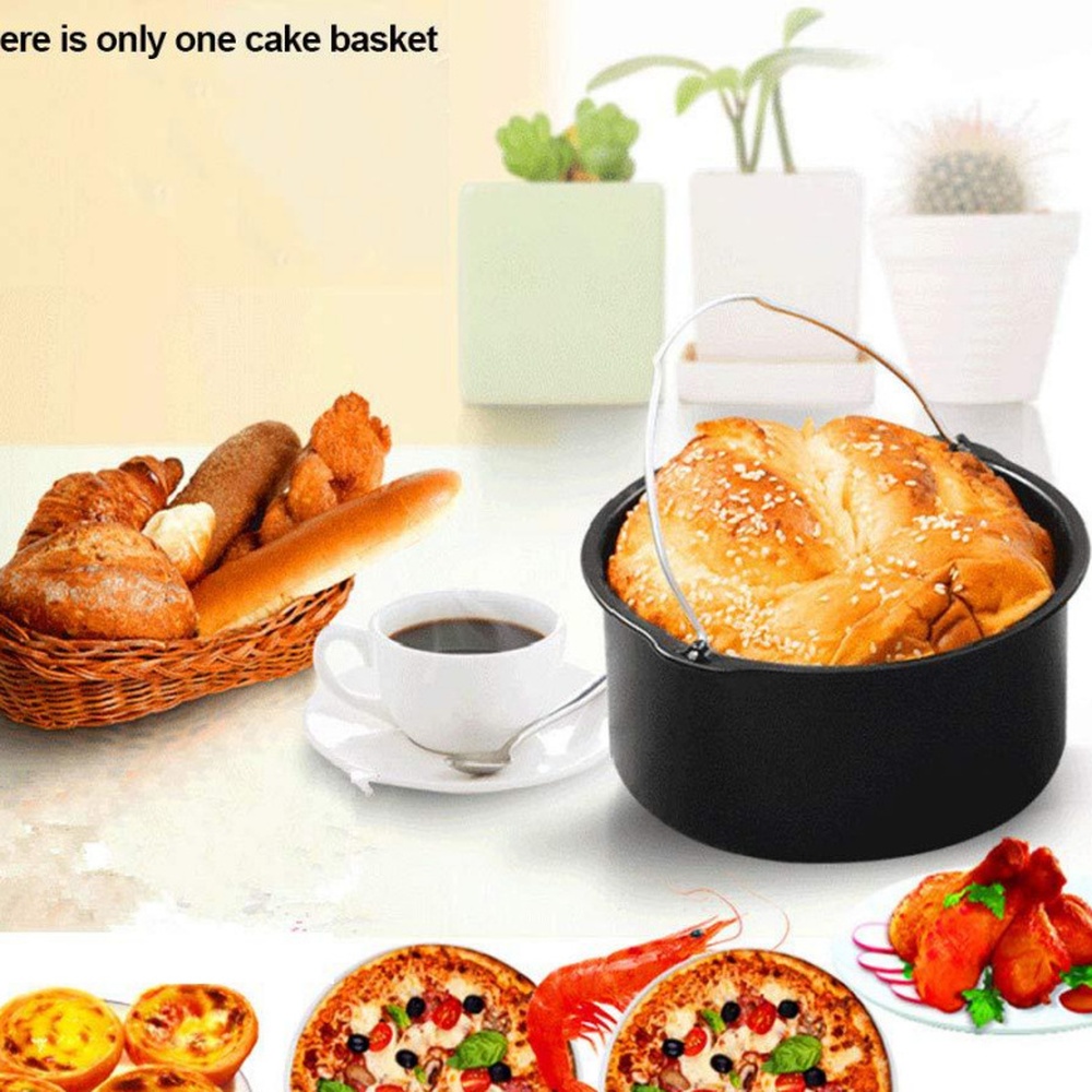 Kitchen Essentials Baking Tray - Evrensel hava fritöz pişirme aksesuarları paslanmaz