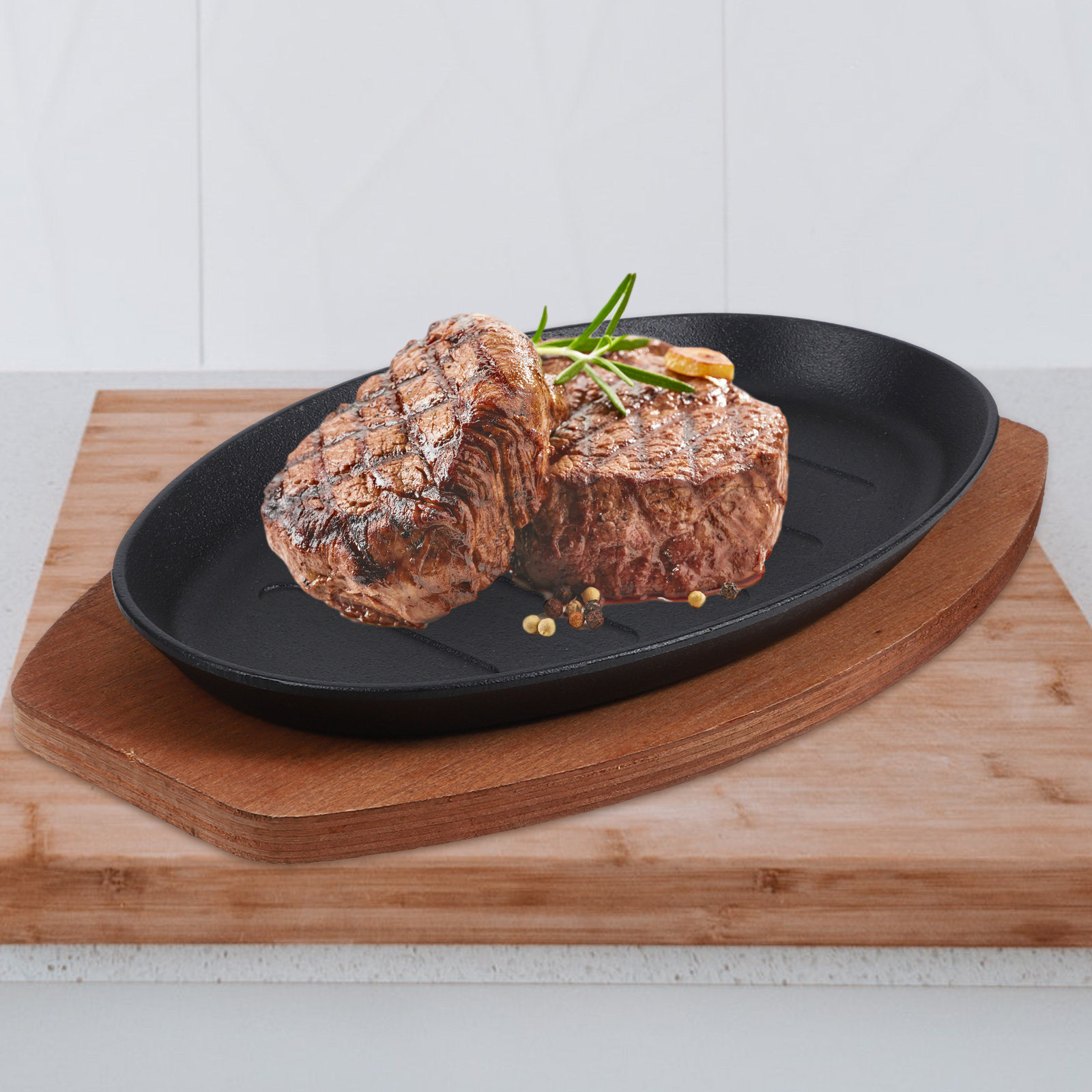1 Set Demir Izgara Tavası Bift - Kitchen Essentials Baking Tray incelemesi ve fiyatı