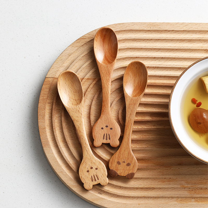 Yaratıcı Karikatür Küçük Ahşap - Kitchen Utensils incelemesi ve fiyatı