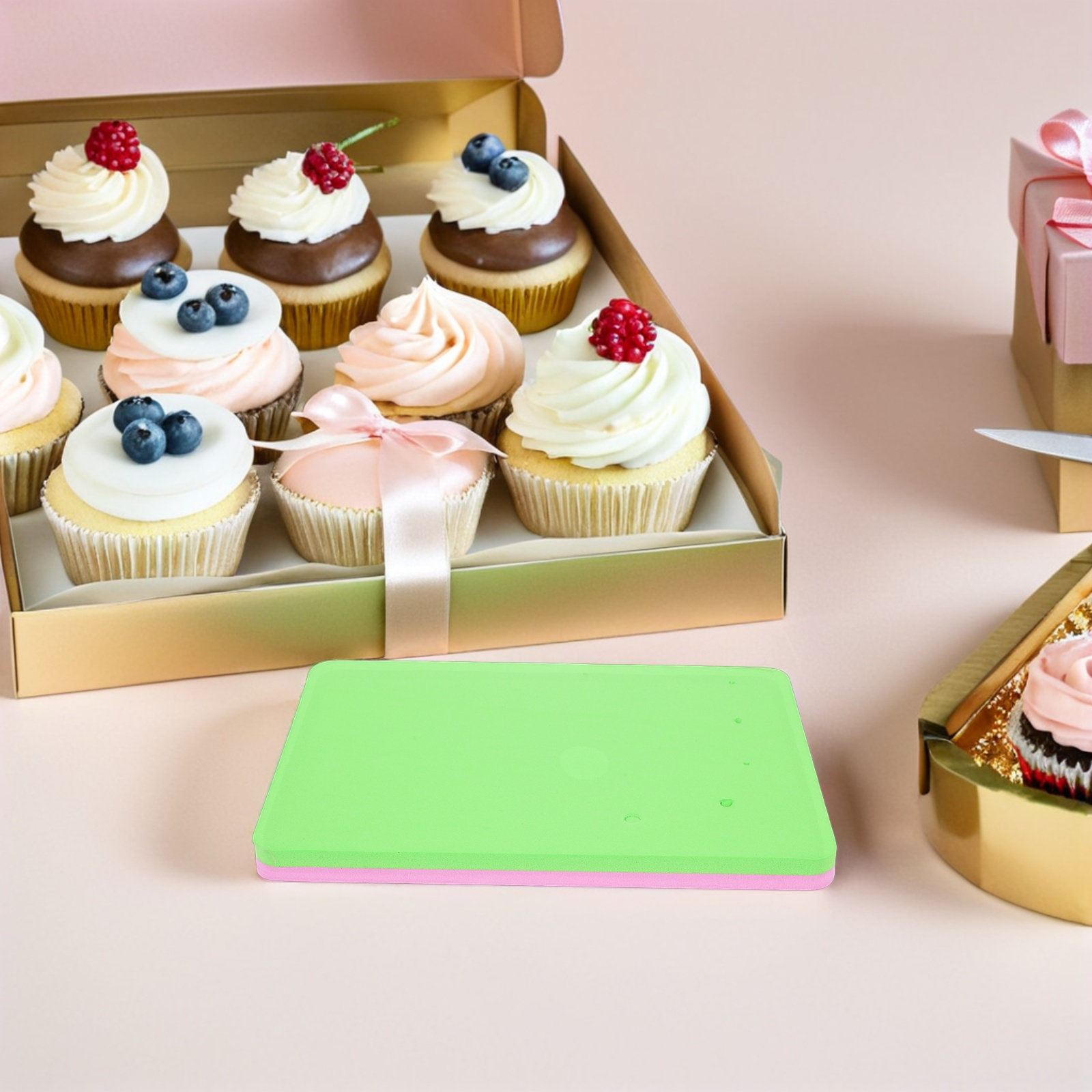 3 Adet Fondan Kek Modelleme Pe - Kitchen Baking Tools incelemesi ve fiyatı