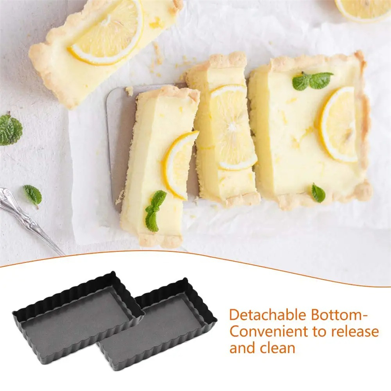 6 adet Mini tava seti dikdörtg - Tart Pan Loose incelemesi ve fiyatı