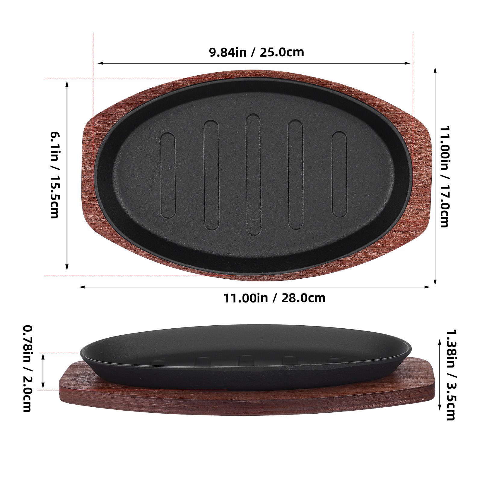 1 Set Demir Izgara Tavası Bift - Kitchen Essentials Baking Tray incelemesi ve fiyatı