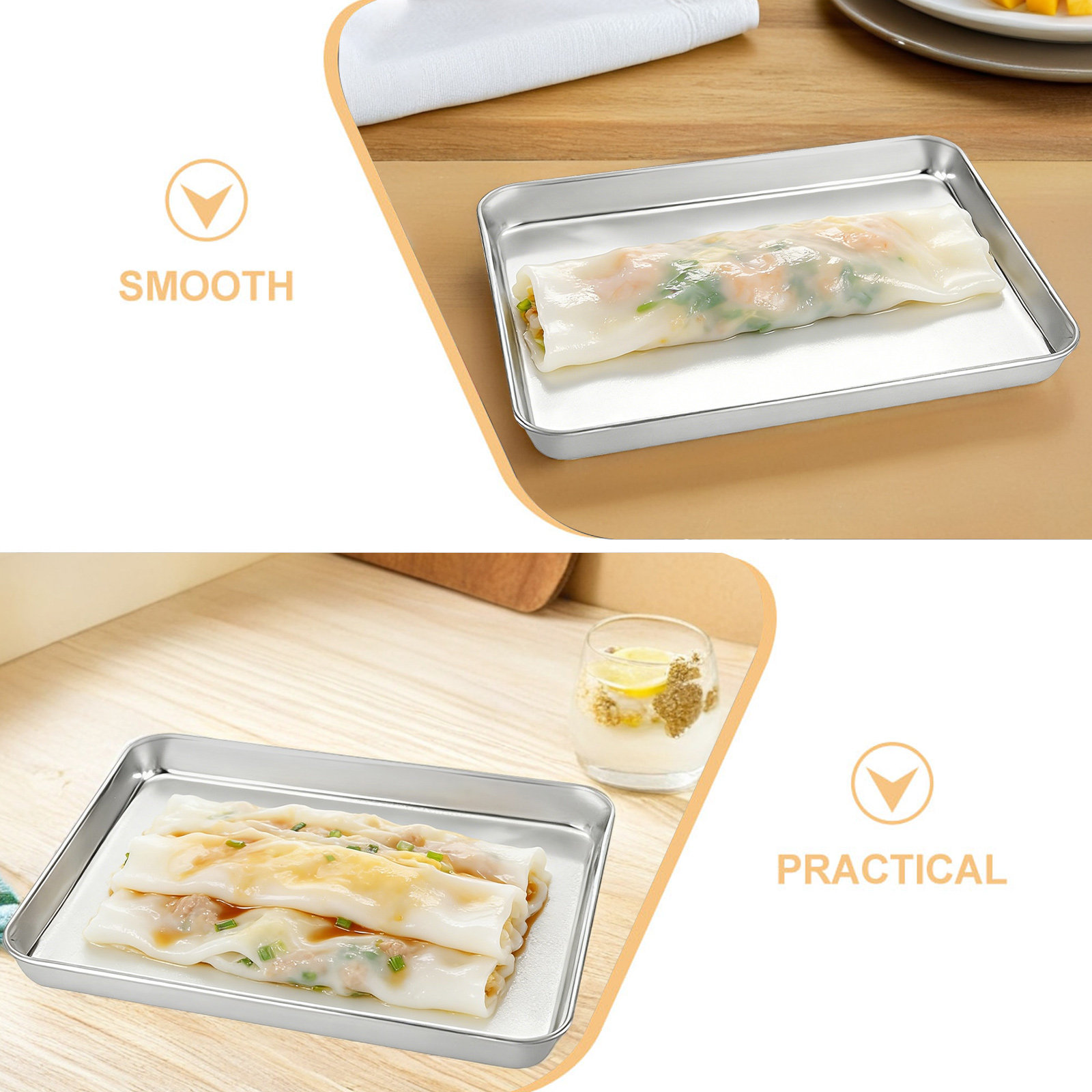 1 takım paslanmaz çelik pirinç - Kitchen Roll Baking incelemesi ve fiyatı