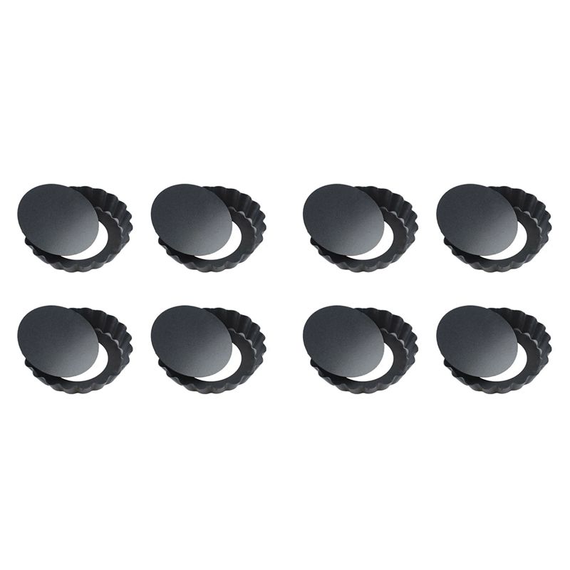 8 adet 4 inç/10Cm Mini Pasta M - Tart Pan Loose incelemesi ve fiyatı