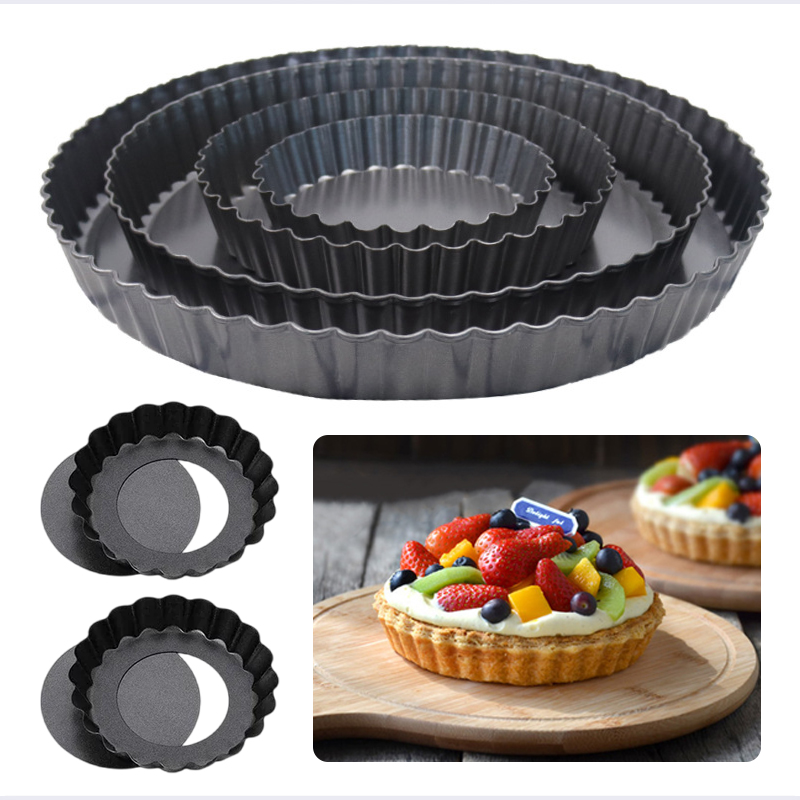 Pişirme tepsisi 4/6/8/9 inç çı - Tart Pan Loose incelemesi ve fiyatı