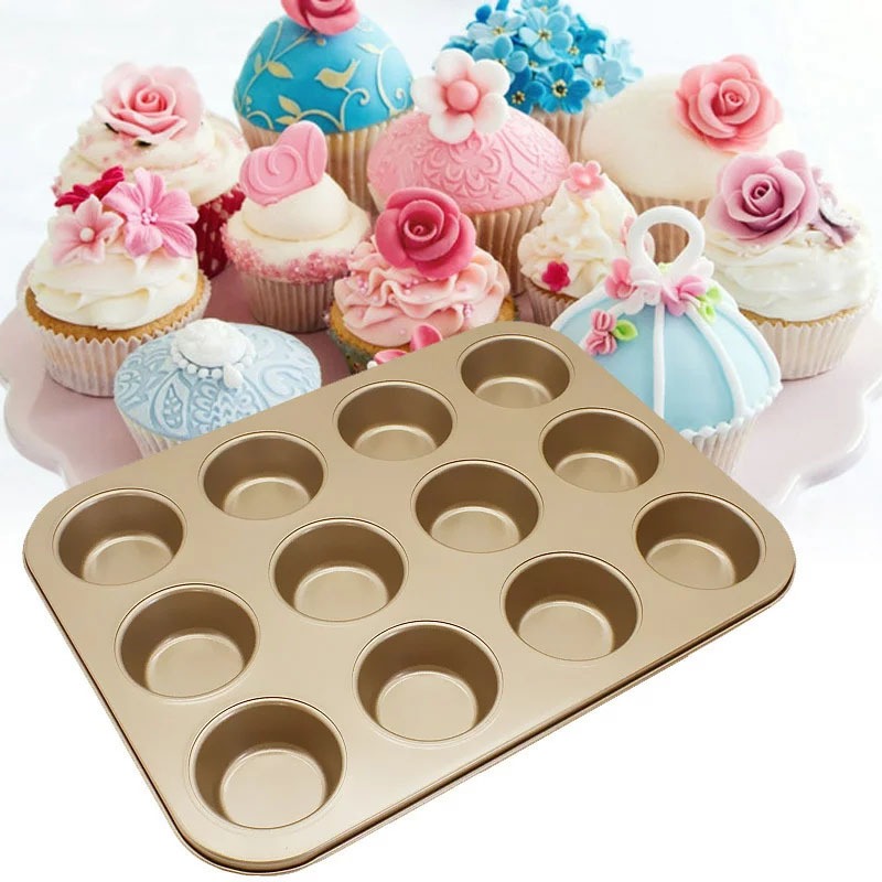 Yapışmaz Cupcake Tava Muffin T - Kitchen Essentials Baking Tray incelemesi ve fiyatı