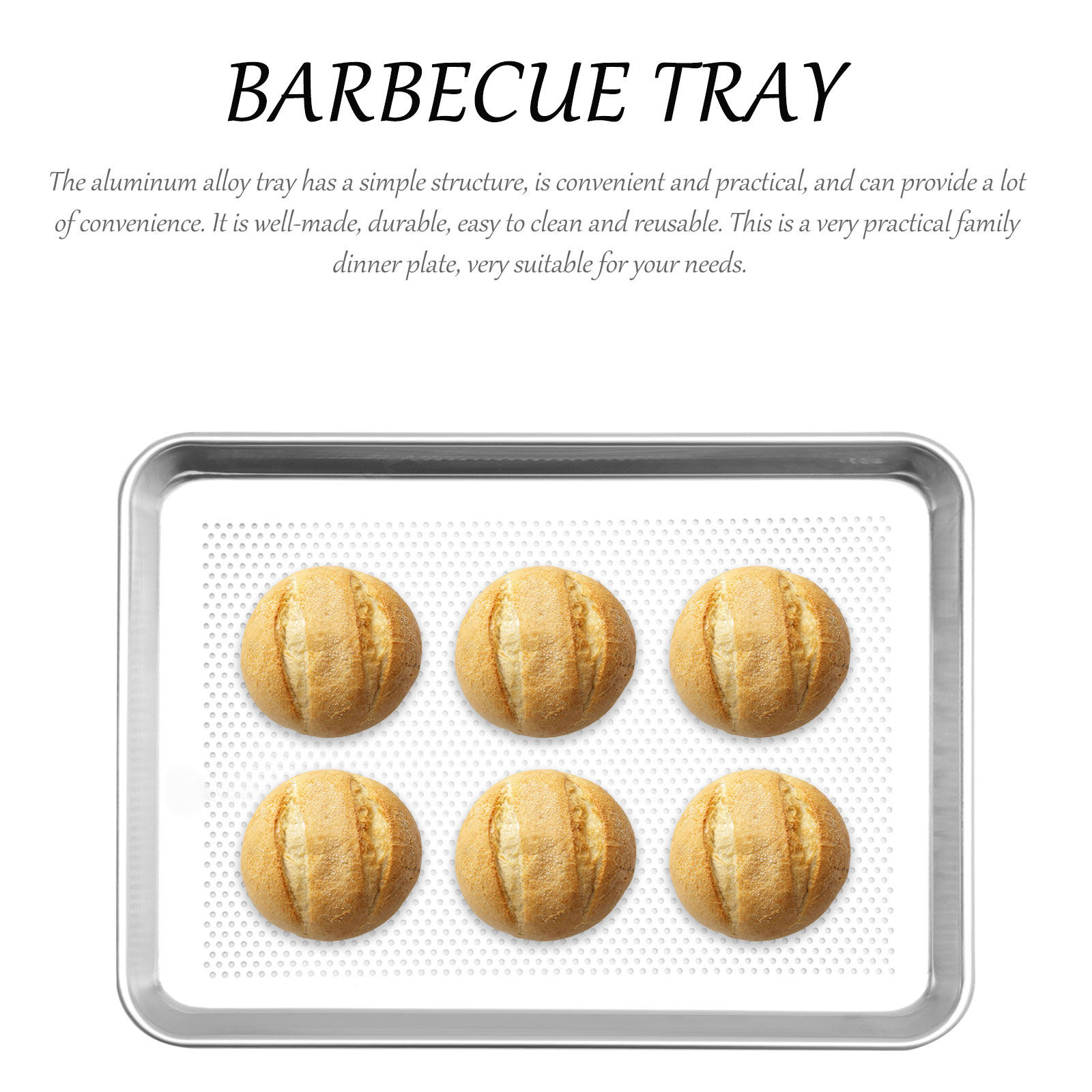 1 Adet Paslanmaz Alüminyum Ala - Kitchen Essentials Baking Tray incelemesi ve fiyatı