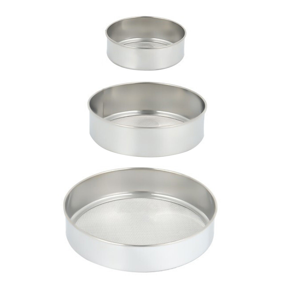 3 adet paslanmaz çelik un eleğ - Kitchen Baking Utensil incelemesi ve fiyatı