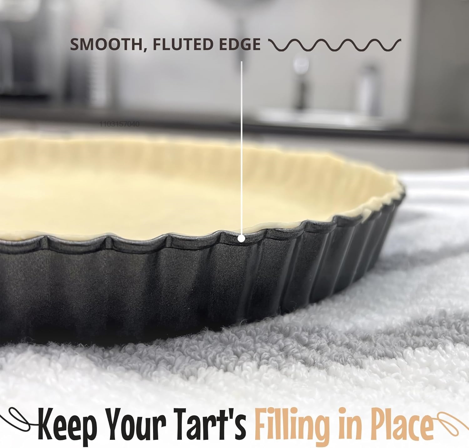 9 inç yapışmaz Tart Kiş Flan T - Tart Pan Loose incelemesi ve fiyatı