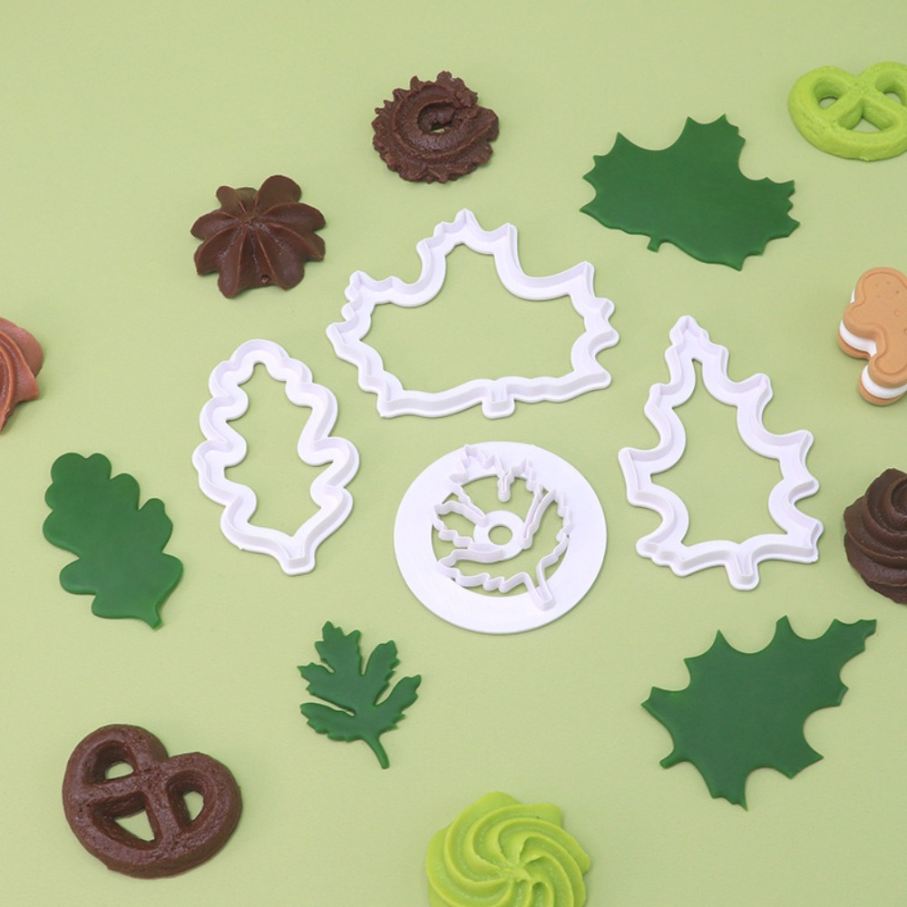 4 adet Set sonbahar yaprağı ku - Cookie Cutter Set incelemesi ve fiyatı