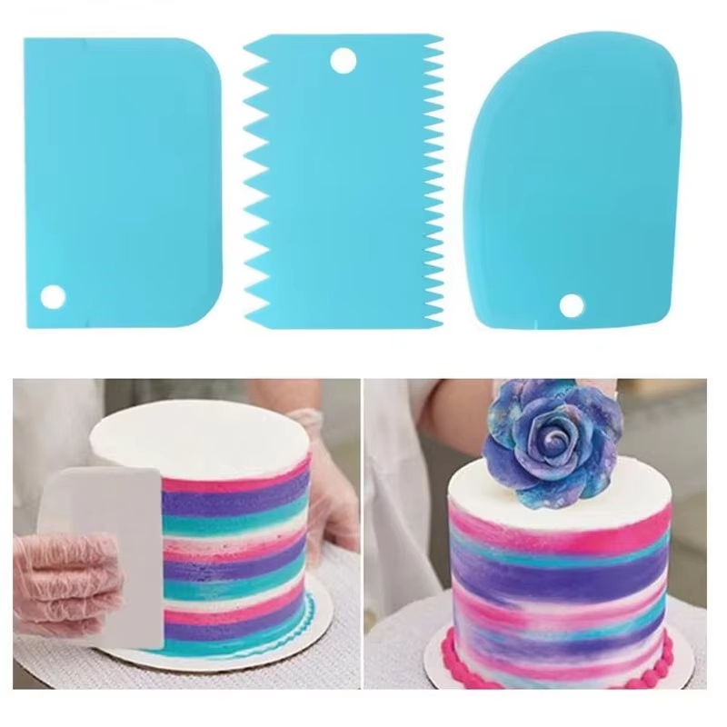 3 adet krem ​​sıyırıcı pürüzsü - Kitchen Baking Tools incelemesi ve fiyatı