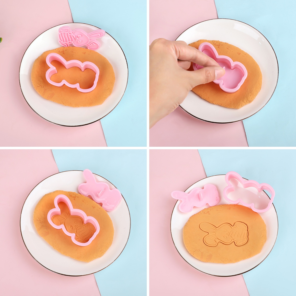 6 adet/takım paskalya tavşanı  - Cookie Cutter Set incelemesi ve fiyatı