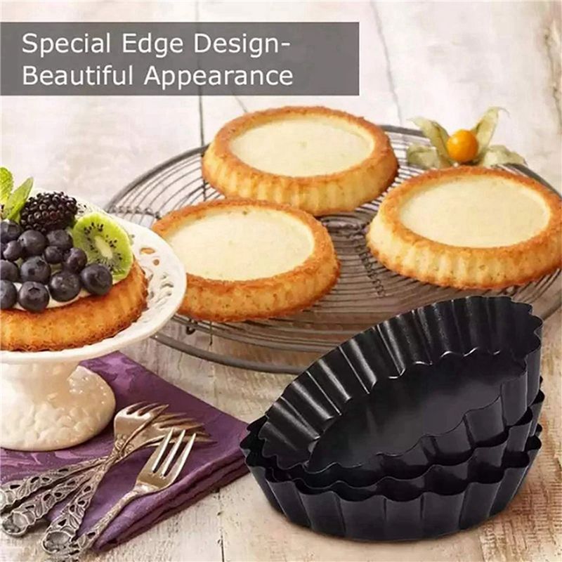 BAAJ-18 Adet 4 inç/10 cm Mini  - Tart Pan Loose incelemesi ve fiyatı