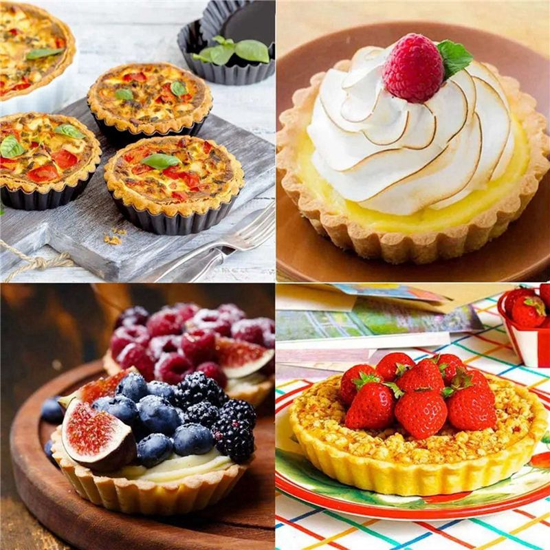 BAAJ-18 Adet 4 inç/10 cm Mini  - Tart Pan Loose incelemesi ve fiyatı