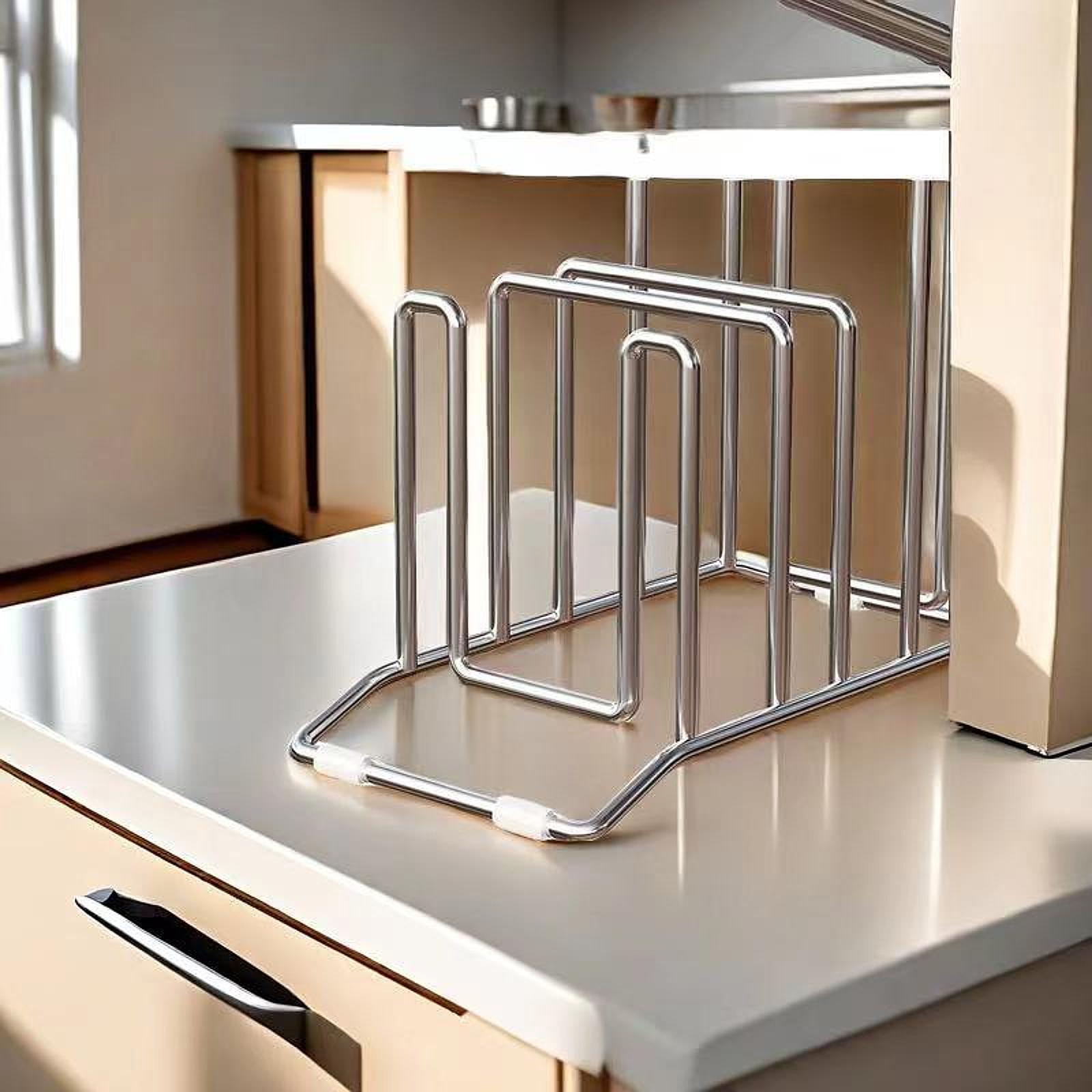 Kesme Tahtası Rafı Tencere Tav - Kitchen Baking Sheet Organizer incelemesi ve fiyatı