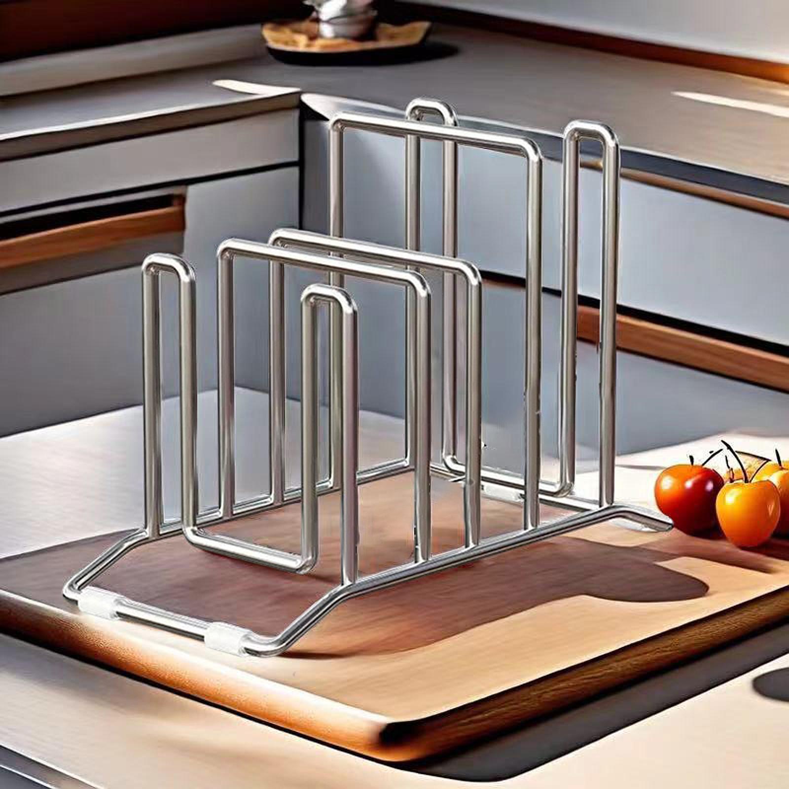 Kesme Tahtası Rafı Tencere Tav - Kitchen Baking Sheet Organizer incelemesi ve fiyatı
