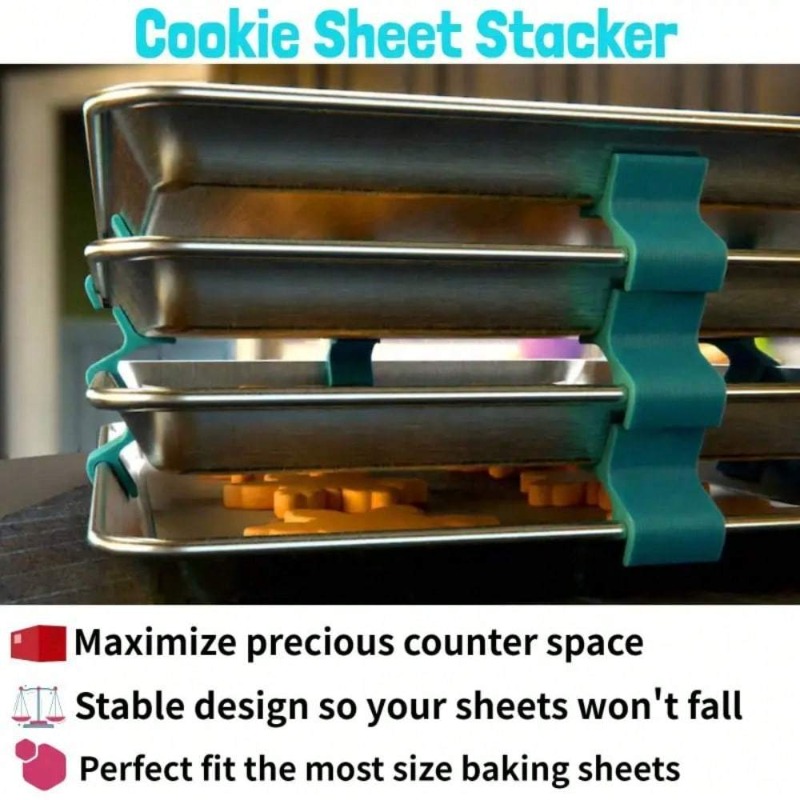 İstiflenebilir fırın tepsisi d - Kitchen Baking Sheet Organizer incelemesi ve fiyatı